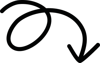 Curved arrow